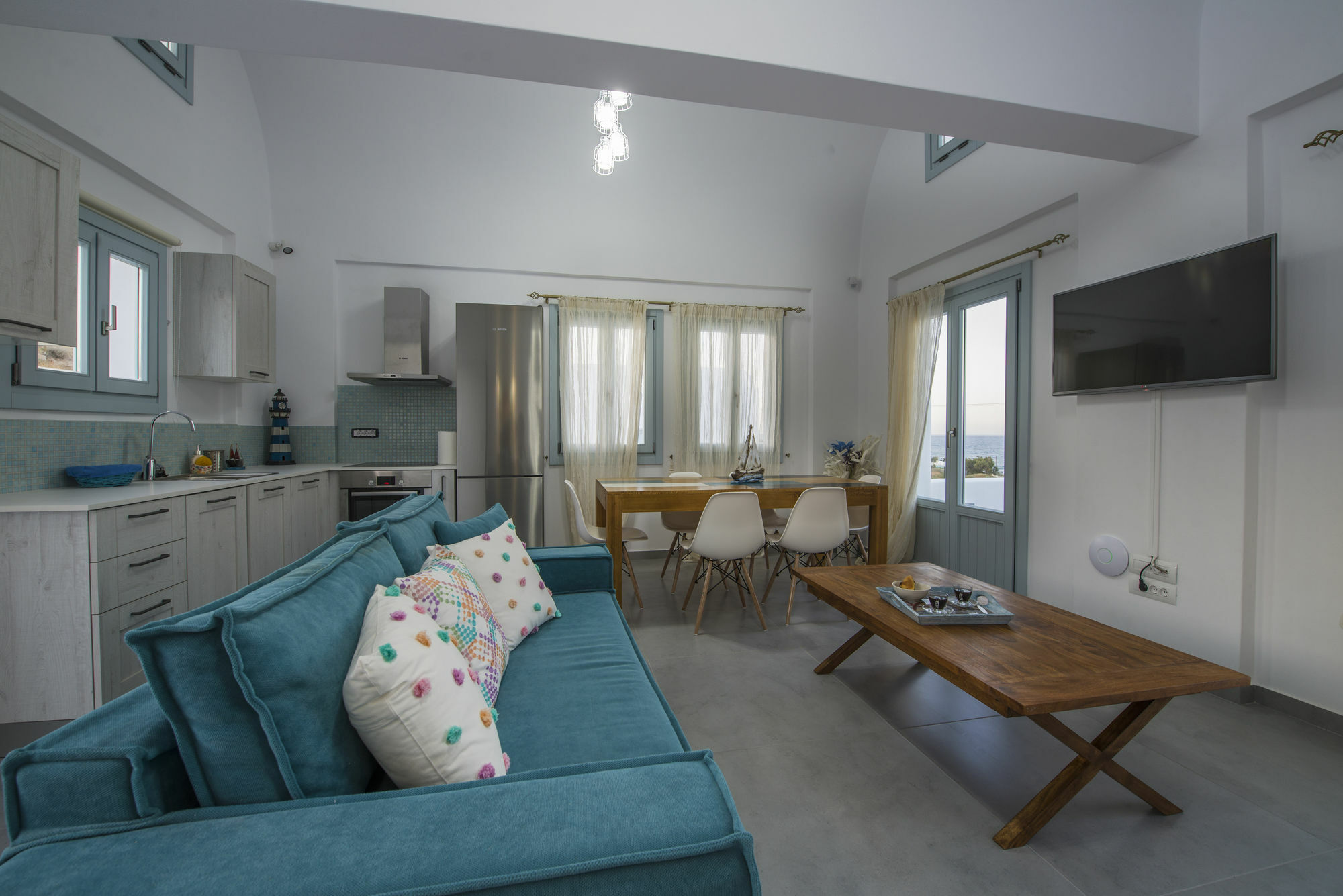 Sea And Sand Villas 모노리토스 외부 사진