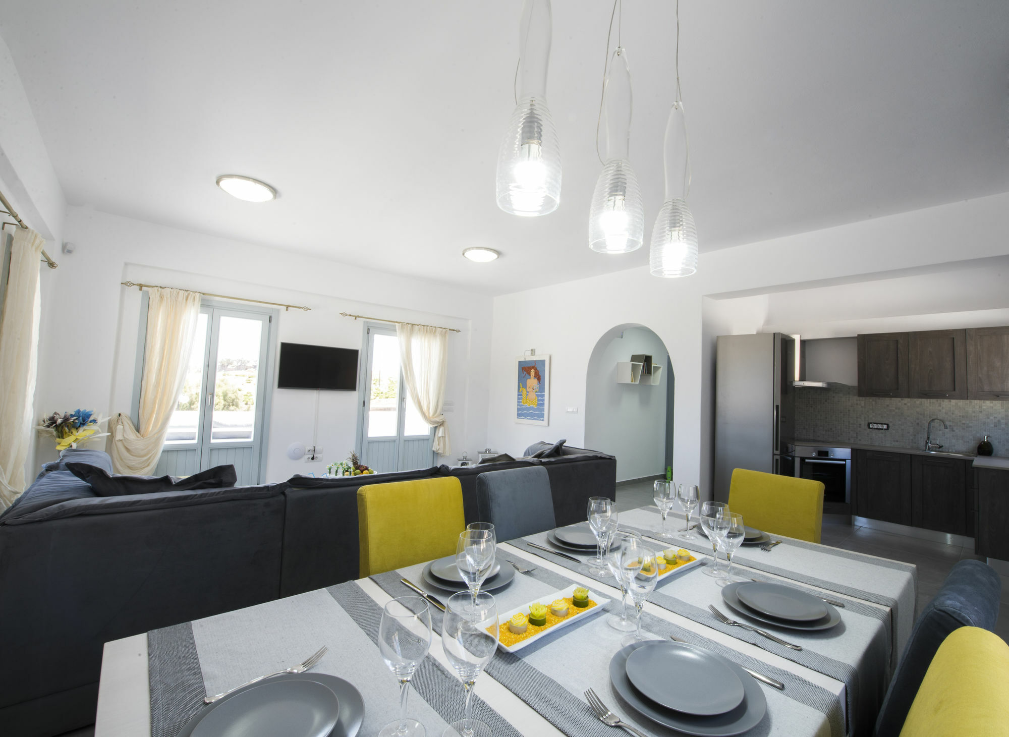 Sea And Sand Villas 모노리토스 외부 사진
